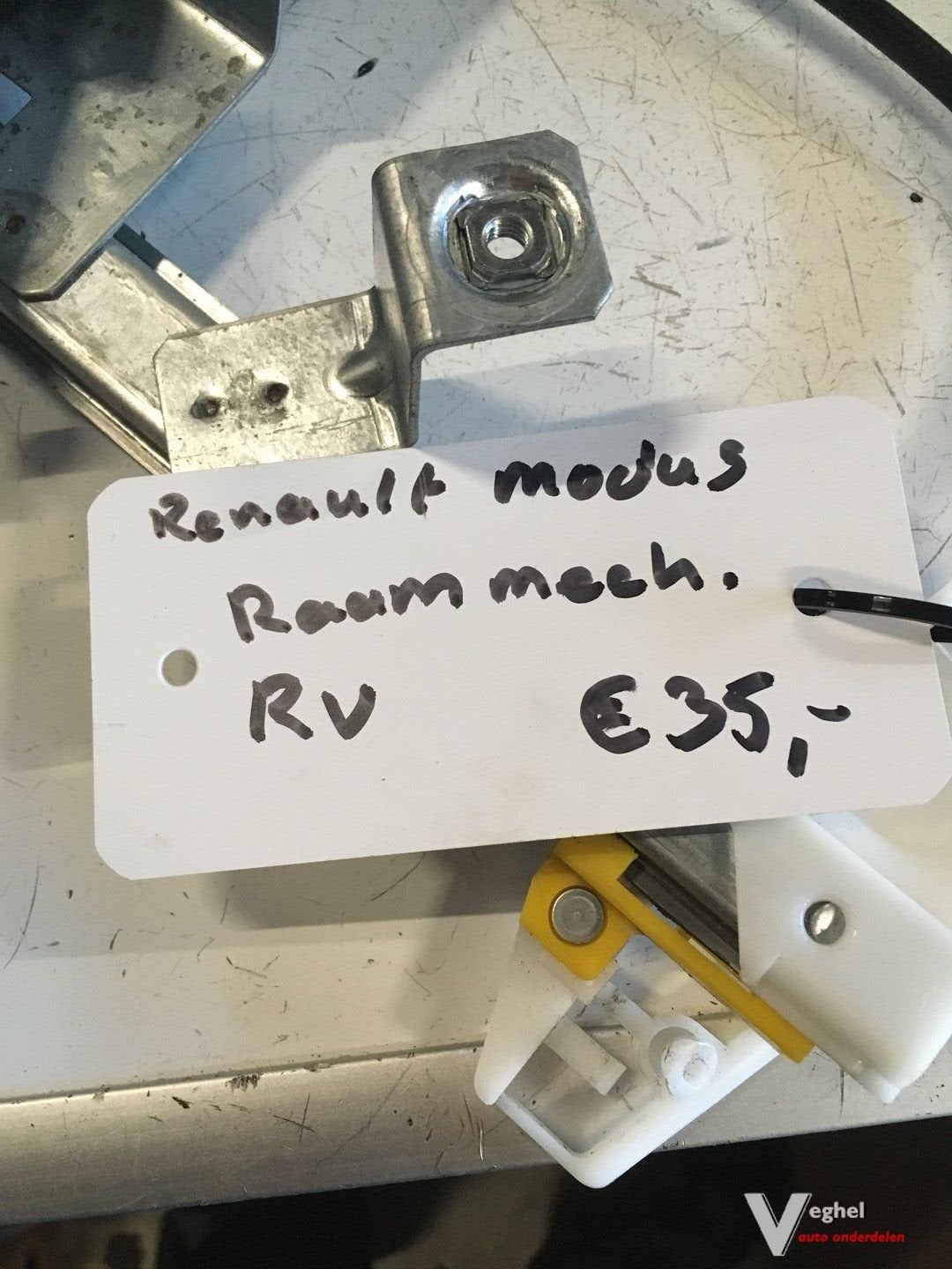 Renault Modus 2004 Elektr Raammechanisme Rechtsvoor, Gebruikt, -, -, Ophalen of Verzenden