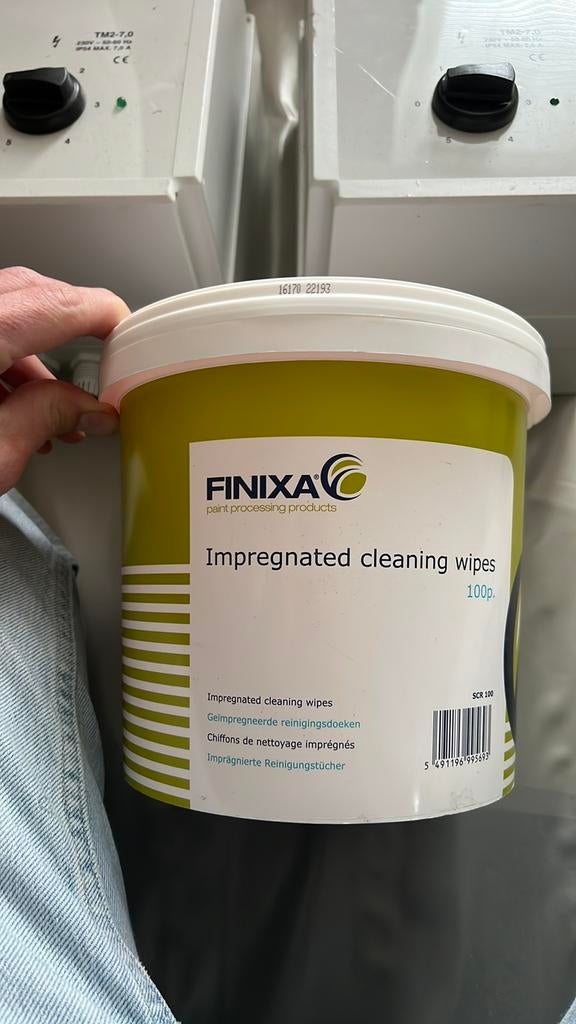 Finixa cleaning wipes - emmer, Ophalen of Verzenden, Nieuw