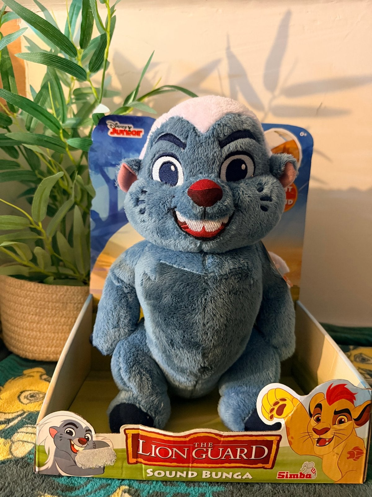 Disney The Lion Guard knuffels met licht en geluid, Met doos, Disney, Overige typen, Nieuw