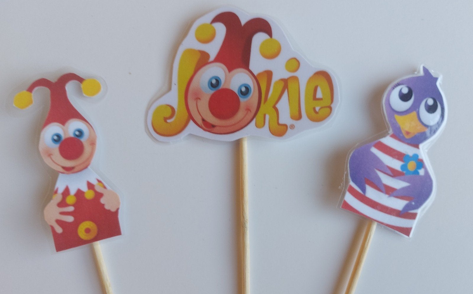 Jokie en Jet traktatie prikker, Ophalen of Verzenden, Nieuw, Versiering