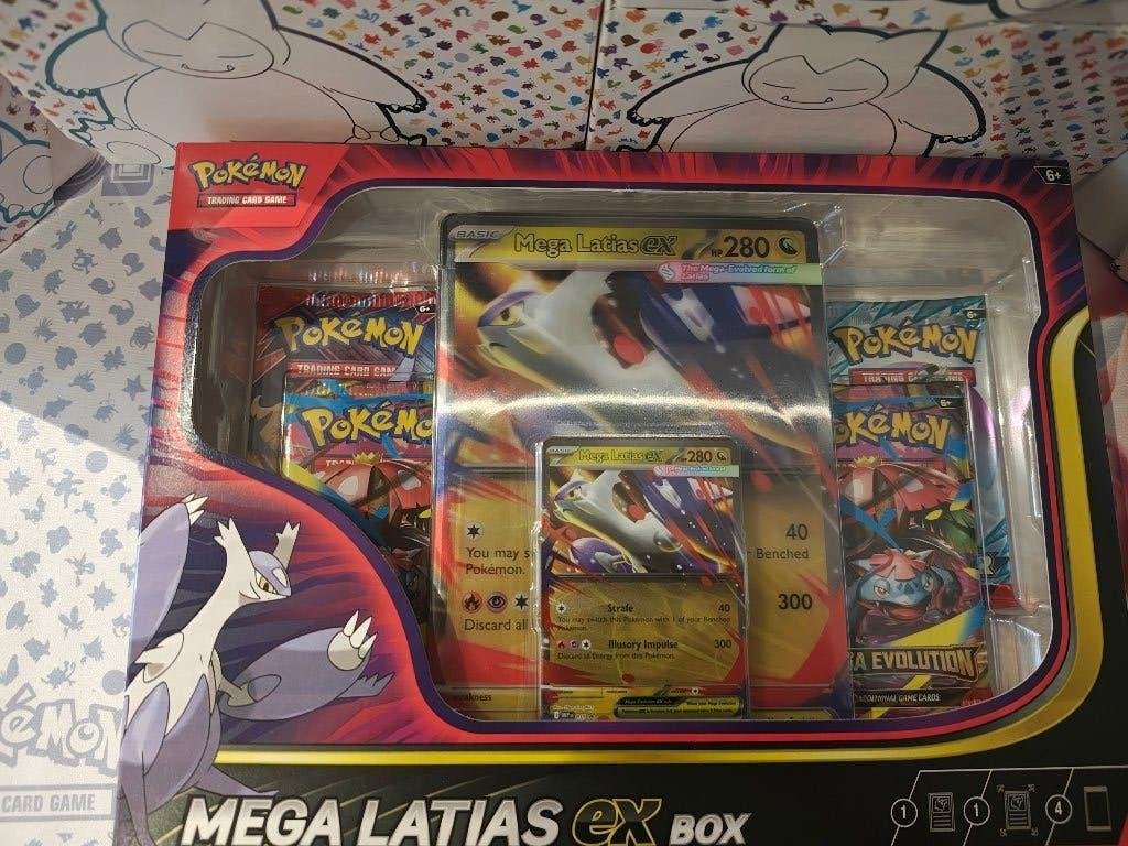 Pokemon Kaarten : Mega Latias ex box, Ophalen of Verzenden, Nieuw, Overige typen