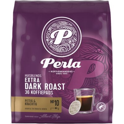 Perla Huisblends Extra dark roast koffiepads Philips Senseo, Diversen, Levensmiddelen, Ophalen of Verzenden