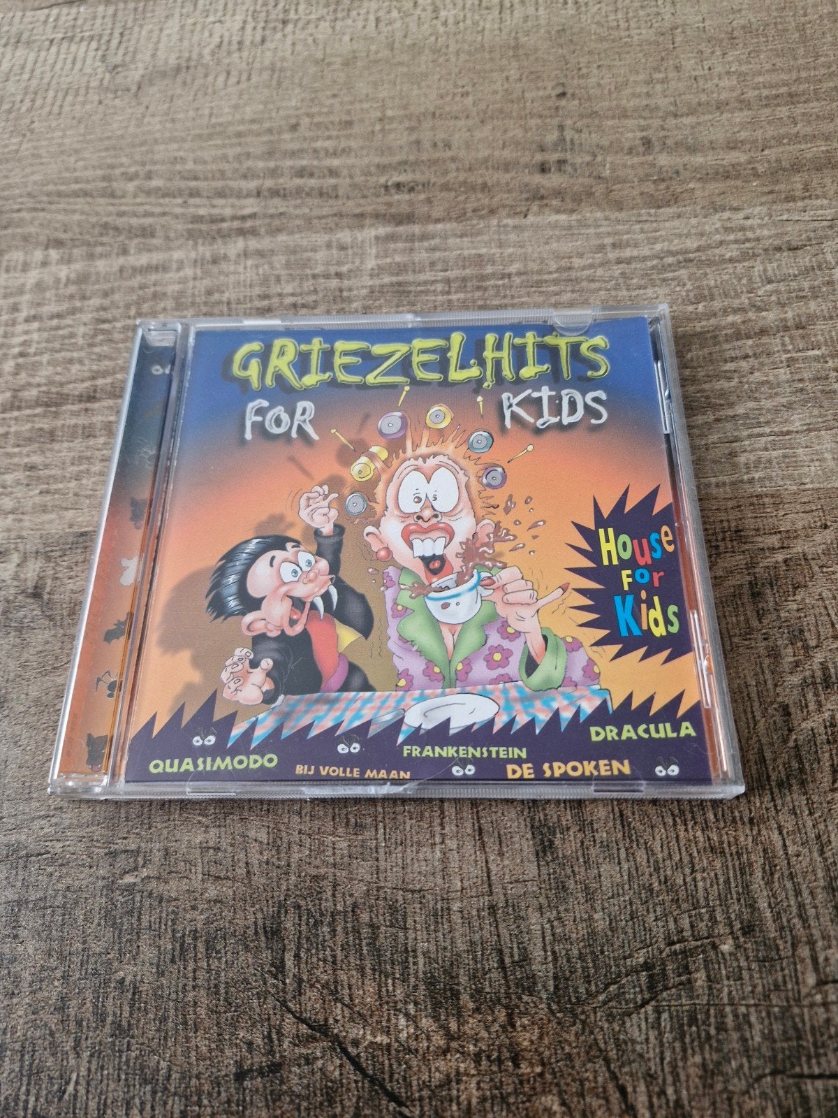 Griezelhits For Kids - CD (House For Kids), Ophalen of Verzenden, Zo goed als nieuw