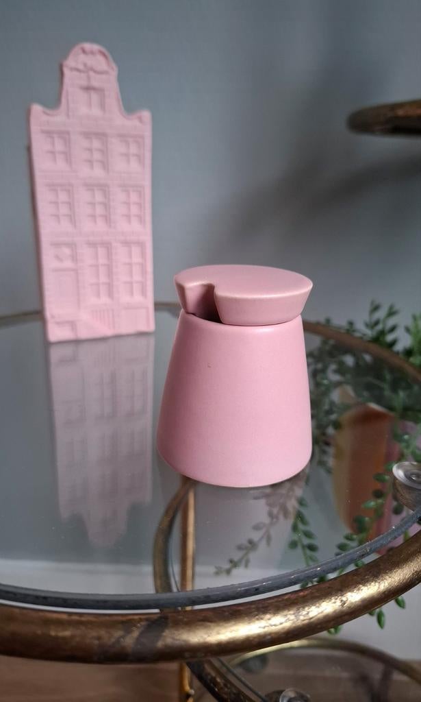 Vintage: Flora Gouda Mosterd-potje, Antiek en Kunst, Ophalen of Verzenden