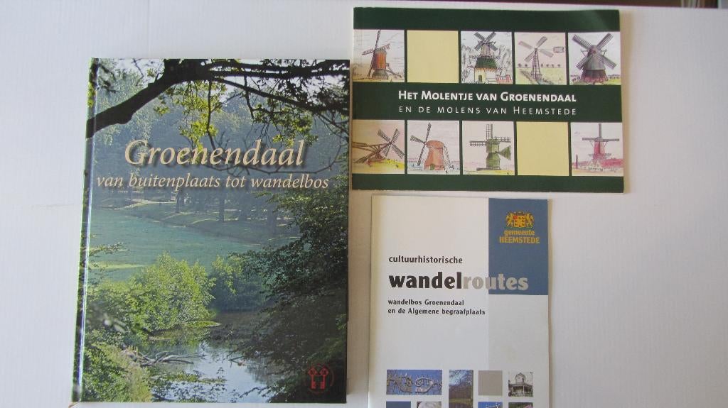 Heemstede Groenendaal, algemene begraafplaats, molentje, Ophalen of Verzenden, Zo goed als nieuw