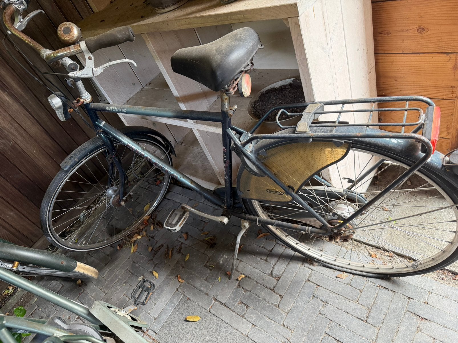 Fiets gratis af te halen voor ijzer, Ophalen