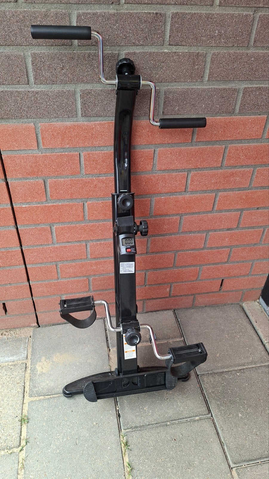 Compacte Hometrainer / Arm- en Beentrainer met Display, Ophalen, Armen, Zo goed als nieuw, Metaal