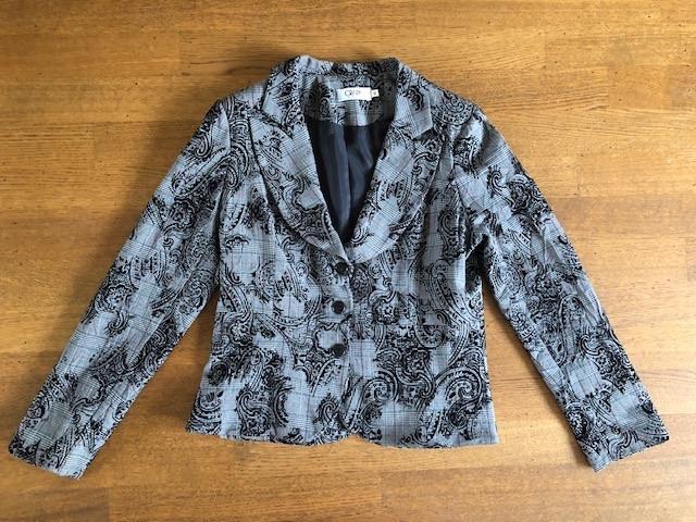 Blazer geruit/fluweel maat 40, Maat 38/40 (M), Ophalen of Verzenden, Zo goed als nieuw, Jasje