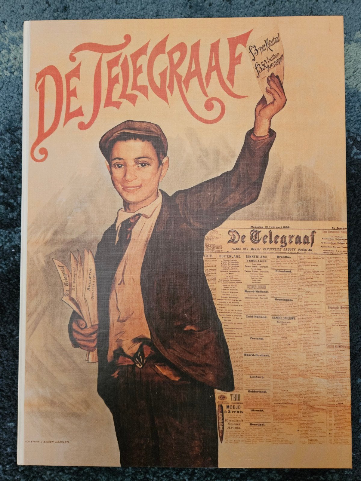 100 jaar De Telegraaf, Ophalen of Verzenden, Zo goed als nieuw