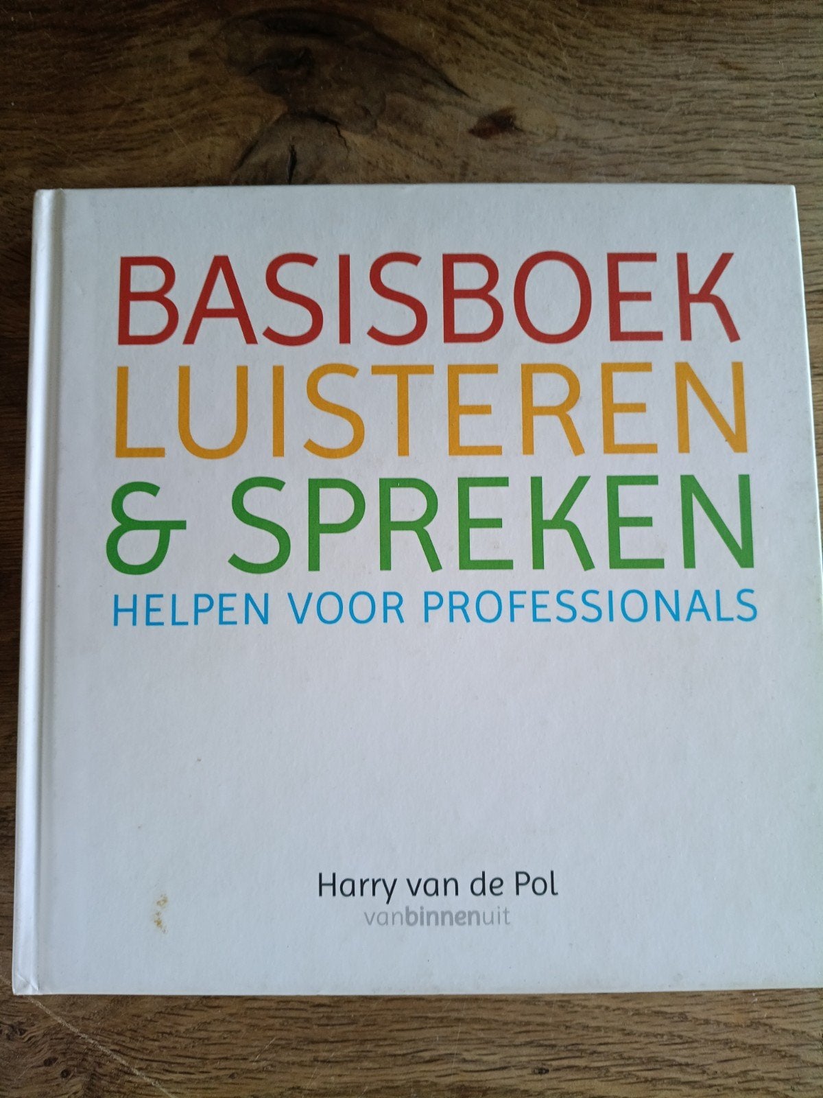 Basisboek Luisteren & Spreken - Harry van de Pol, Gelezen, Ophalen of Verzenden, Harry van de Pol, Overige uitgevers
