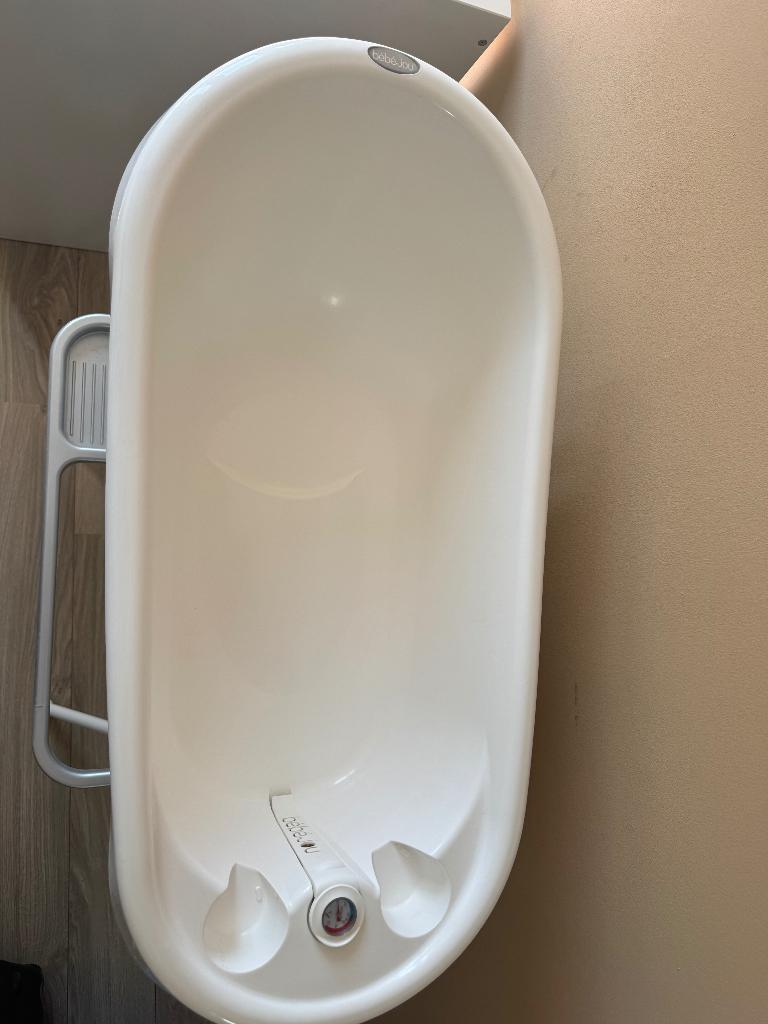 Baby bath tub with foldable base, Ophalen, Zo goed als nieuw, Badje