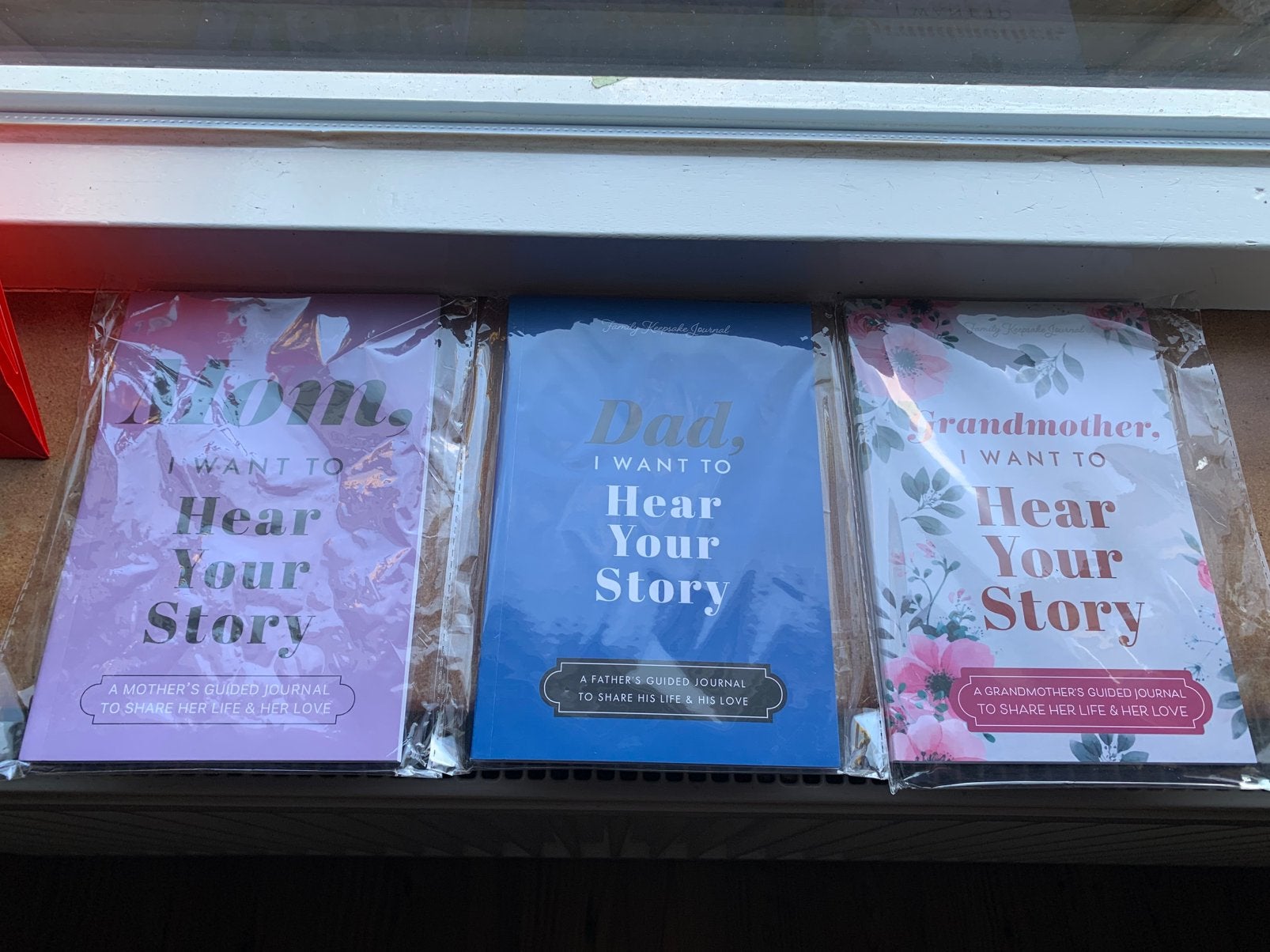 Nieuw setje Mom, Dad en Grandmother, IWant toHear Your Story, Ophalen of Verzenden, Nieuw, A5