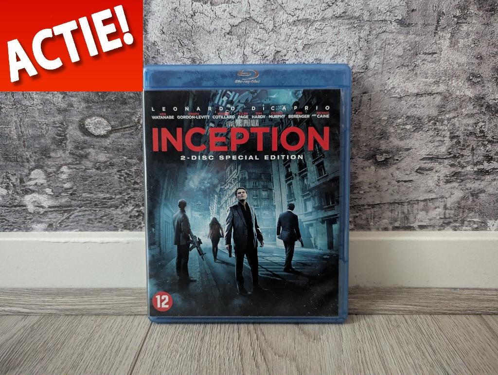 Inception (S.E.)[2Blu-Ray], Cd's en Dvd's, Blu-ray, Zo goed als nieuw, Verzenden