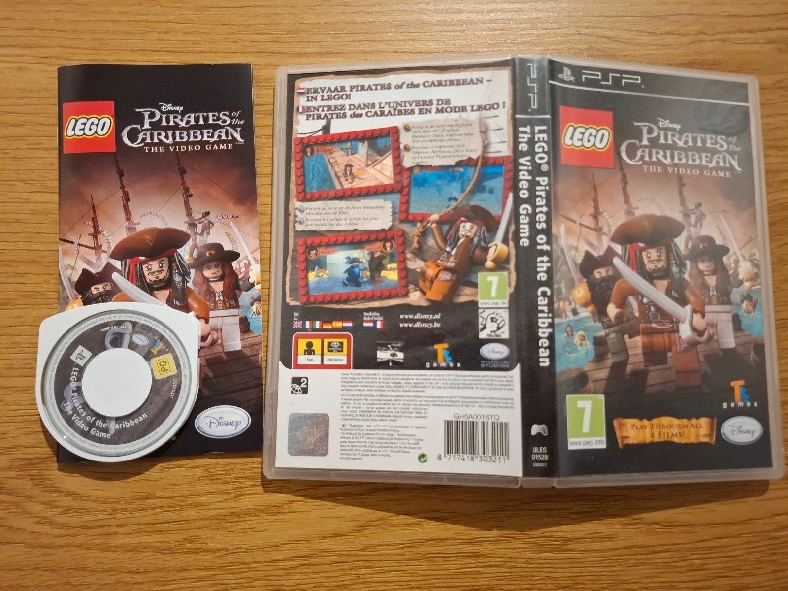LEGO Pirates of the Caribbean PSP Game, Ophalen of Verzenden