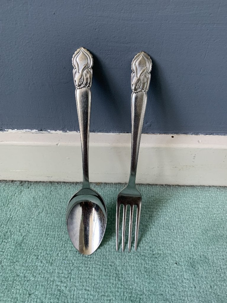 1960 Gero Zilmeta Kinderbestek HAAS, Antiek en Kunst, Ophalen of Verzenden
