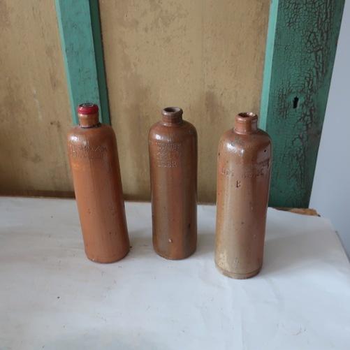 Kruik drankkruik 3 stuks origineel 0,5 l Amsterdam Rotterdam, Ophalen of Verzenden