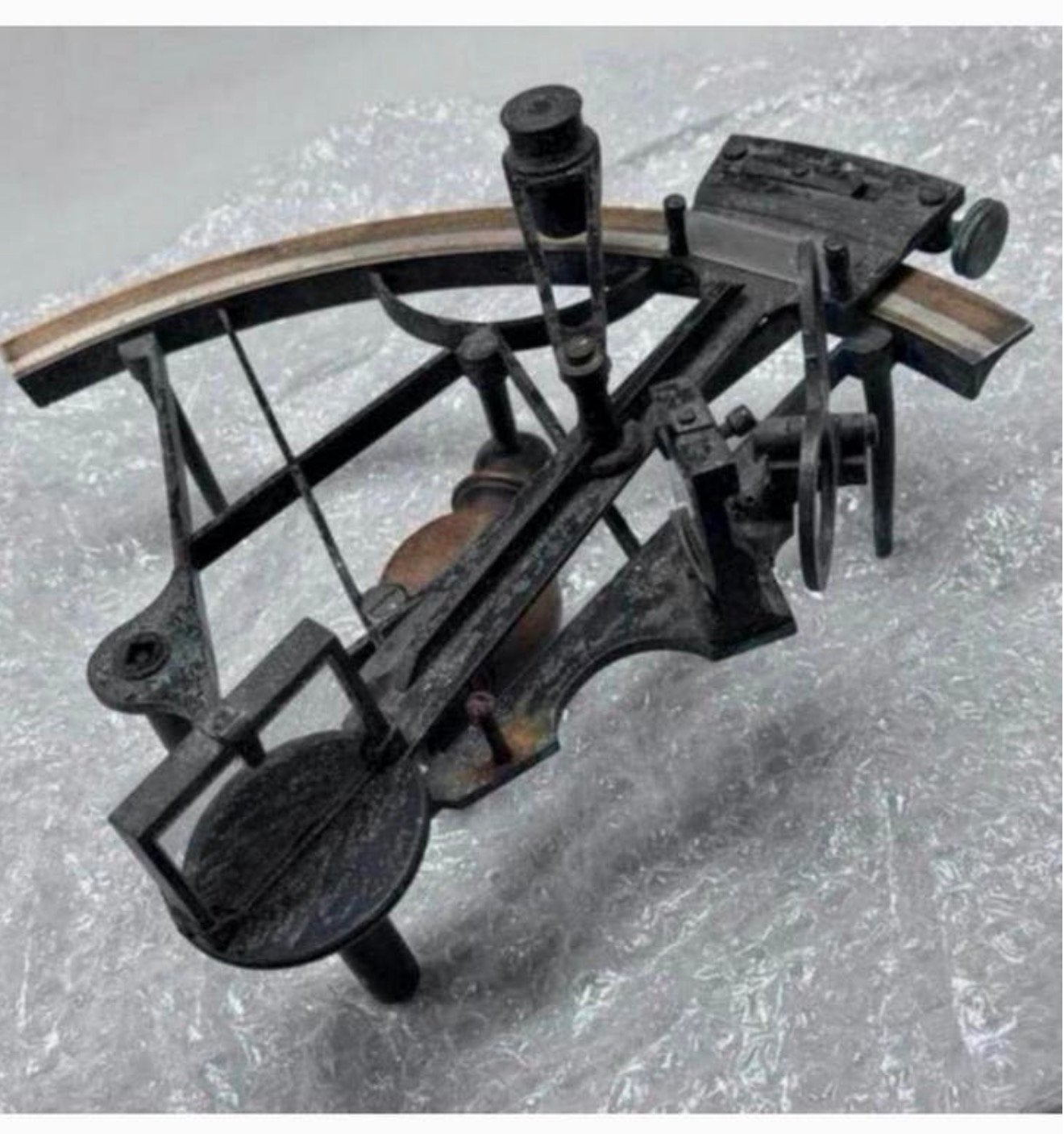 Navigatie Sextant UK uit Engeland engels antiek 1900 navi, Watersport en Boten, Gebruikt, Ophalen of Verzenden, H, H