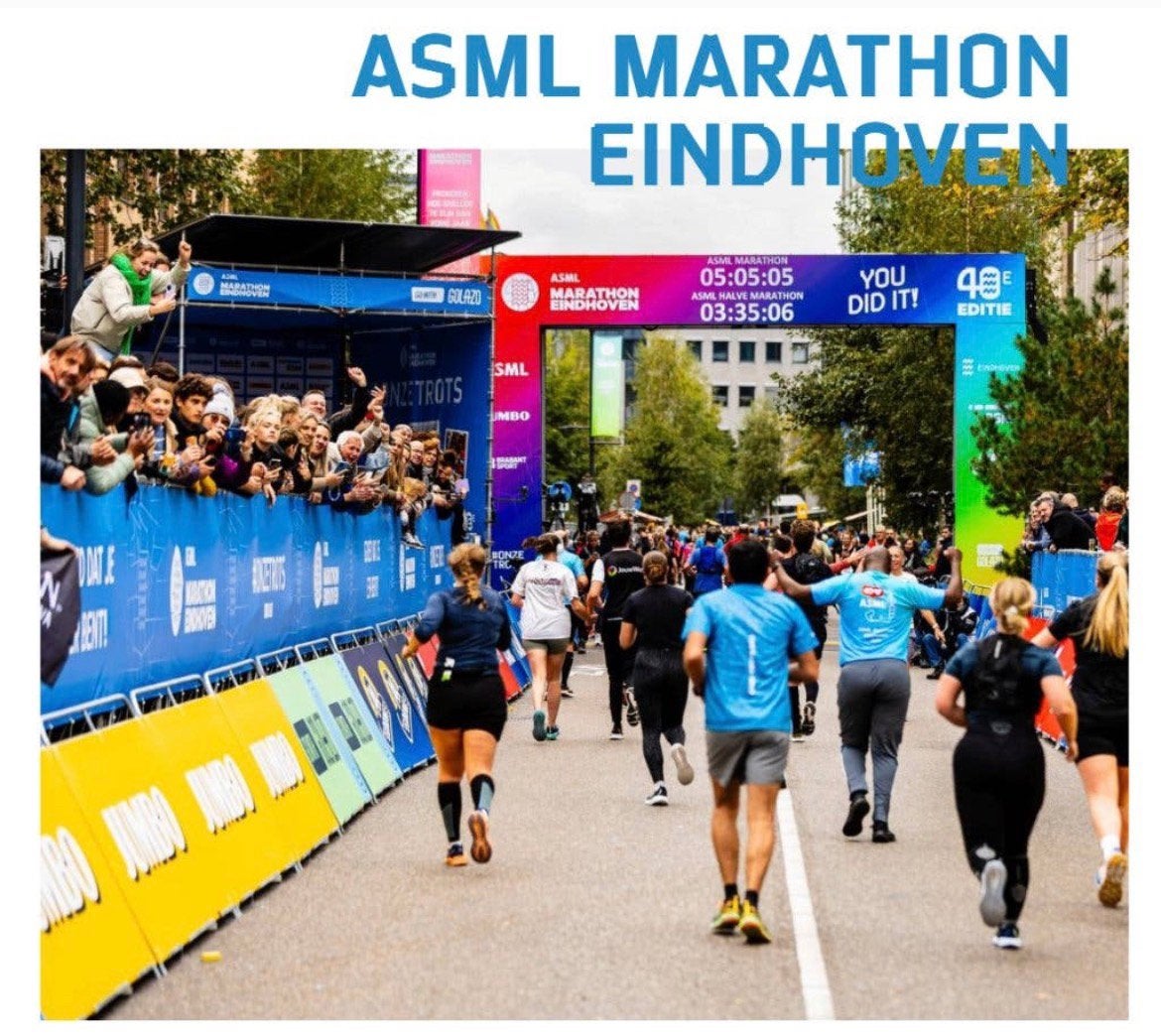 Startbewijs halve marathon Eindhoven, Eén persoon