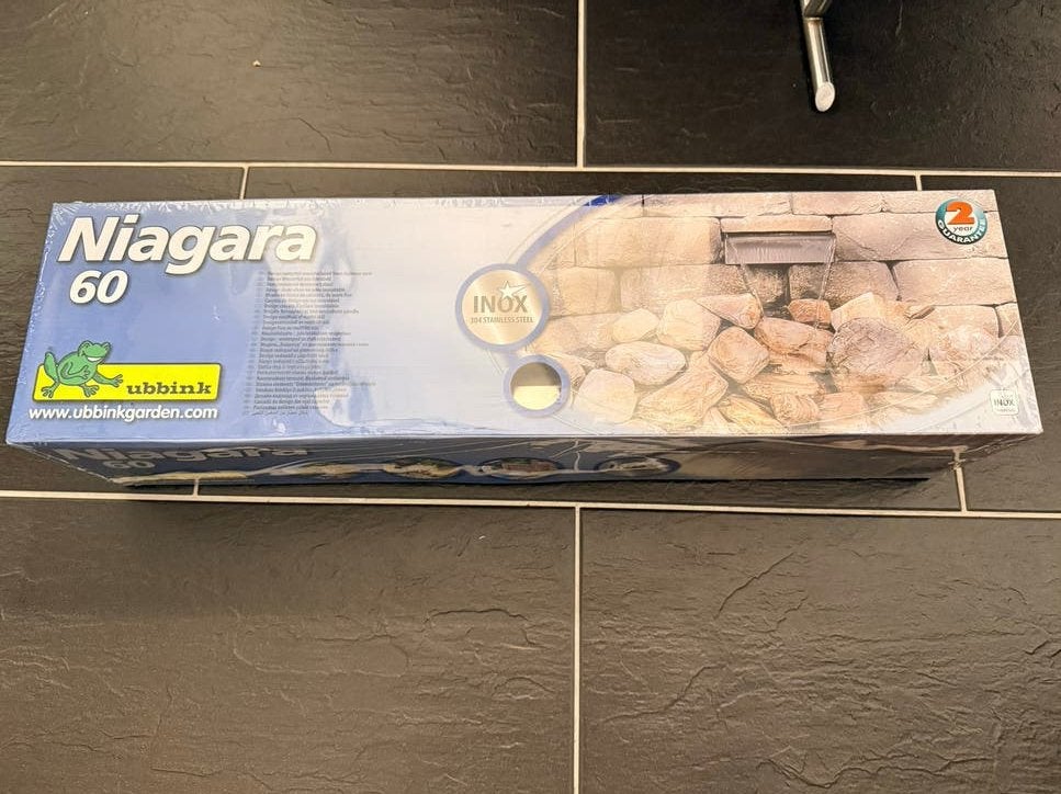 Ubink Niagara 60 Waterval RVS - Nieuw in doos, Ophalen of Verzenden, Nieuw