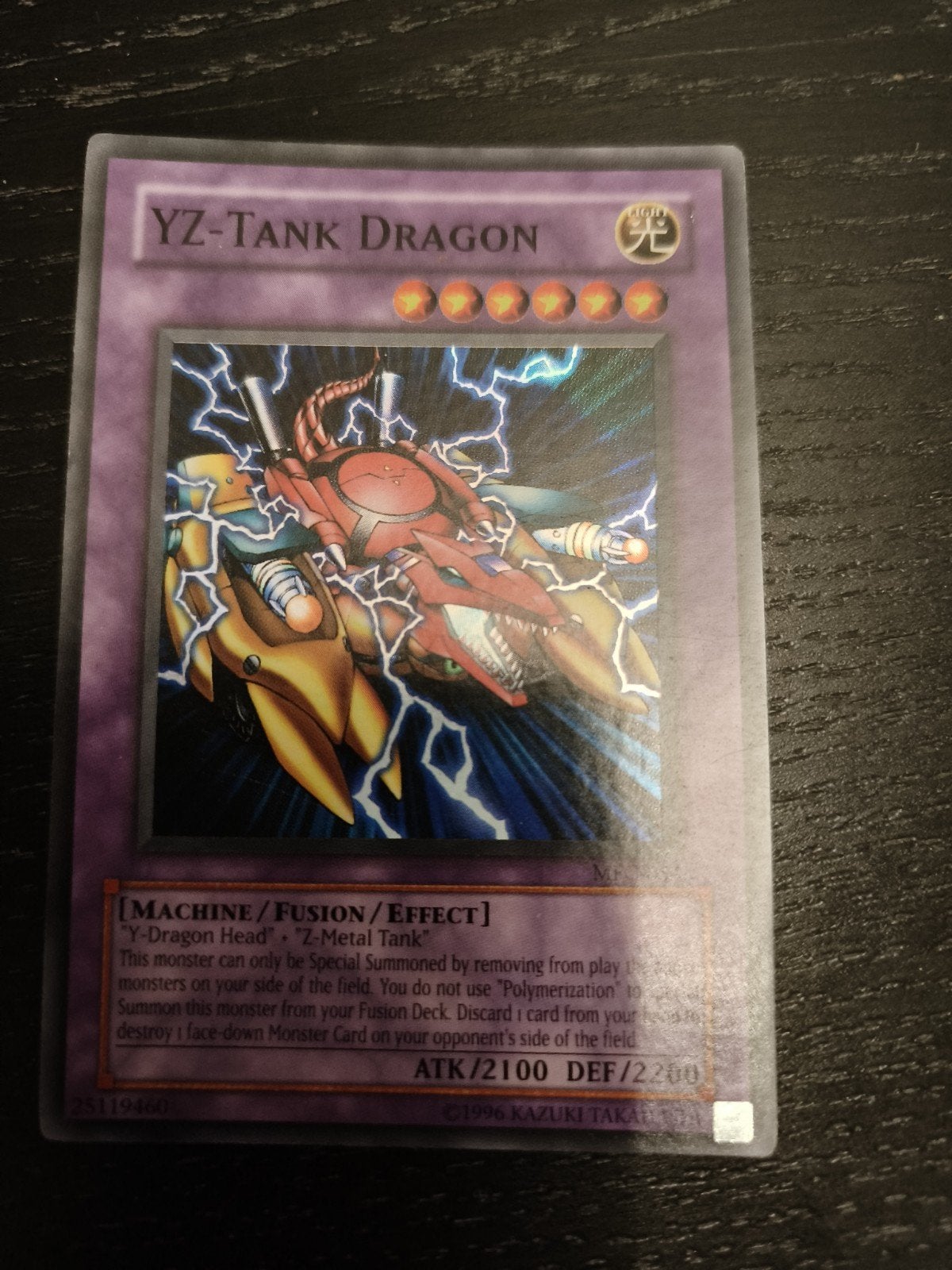 Yu-Gi-Oh! YZ-Tank Dragon MFC-053, Ophalen of Verzenden, Gebruikt, Losse kaart, Foil