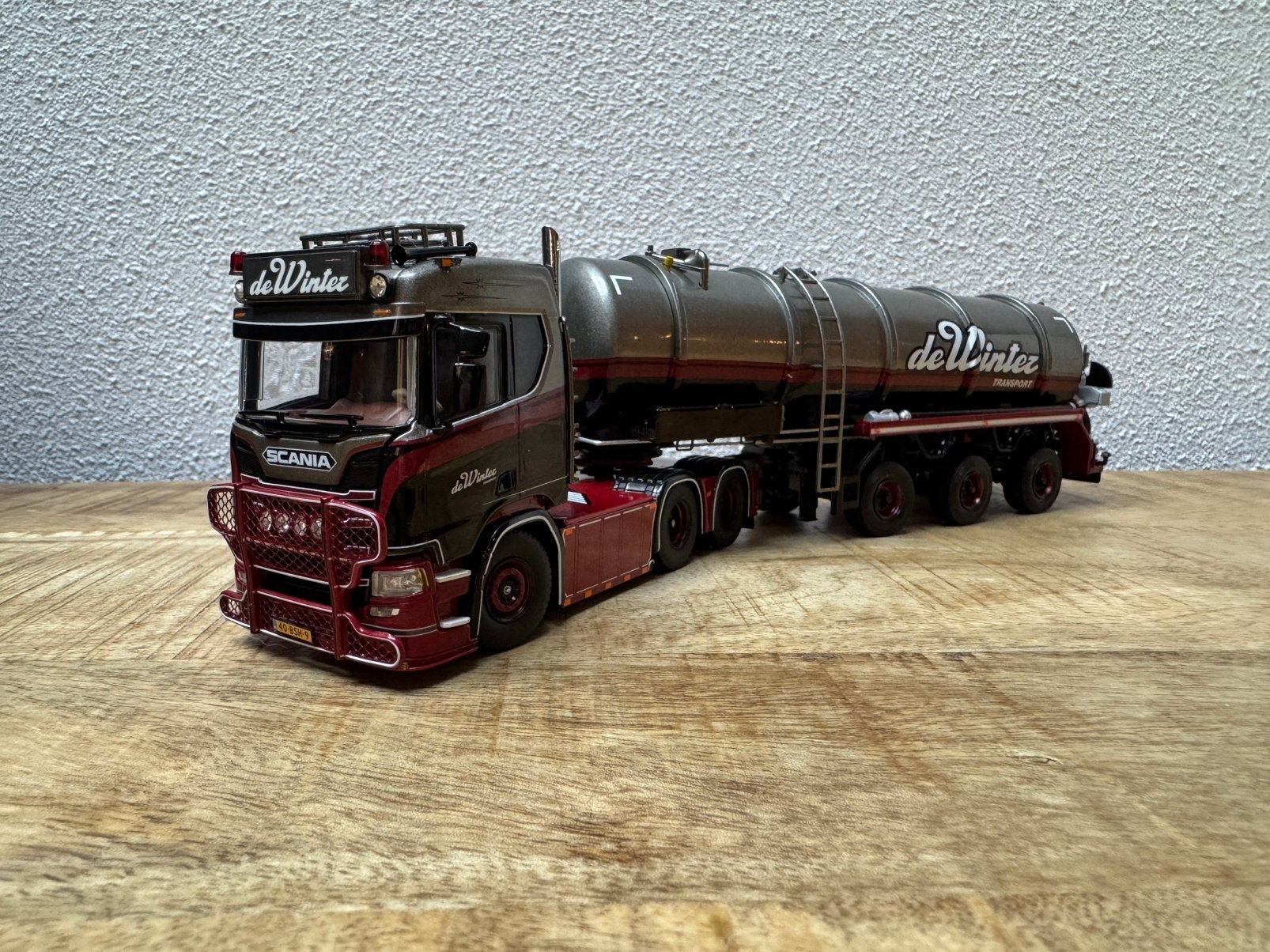 WSI Scania next gen R met mestoplegger, Ophalen of Verzenden, Nieuw, Bus of Vrachtwagen, Tekno