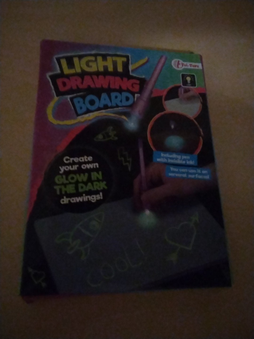 Light Drawing Board - Glow in the Dark Tekenbord, Ophalen, Gebruikt, Knutselen, Met licht