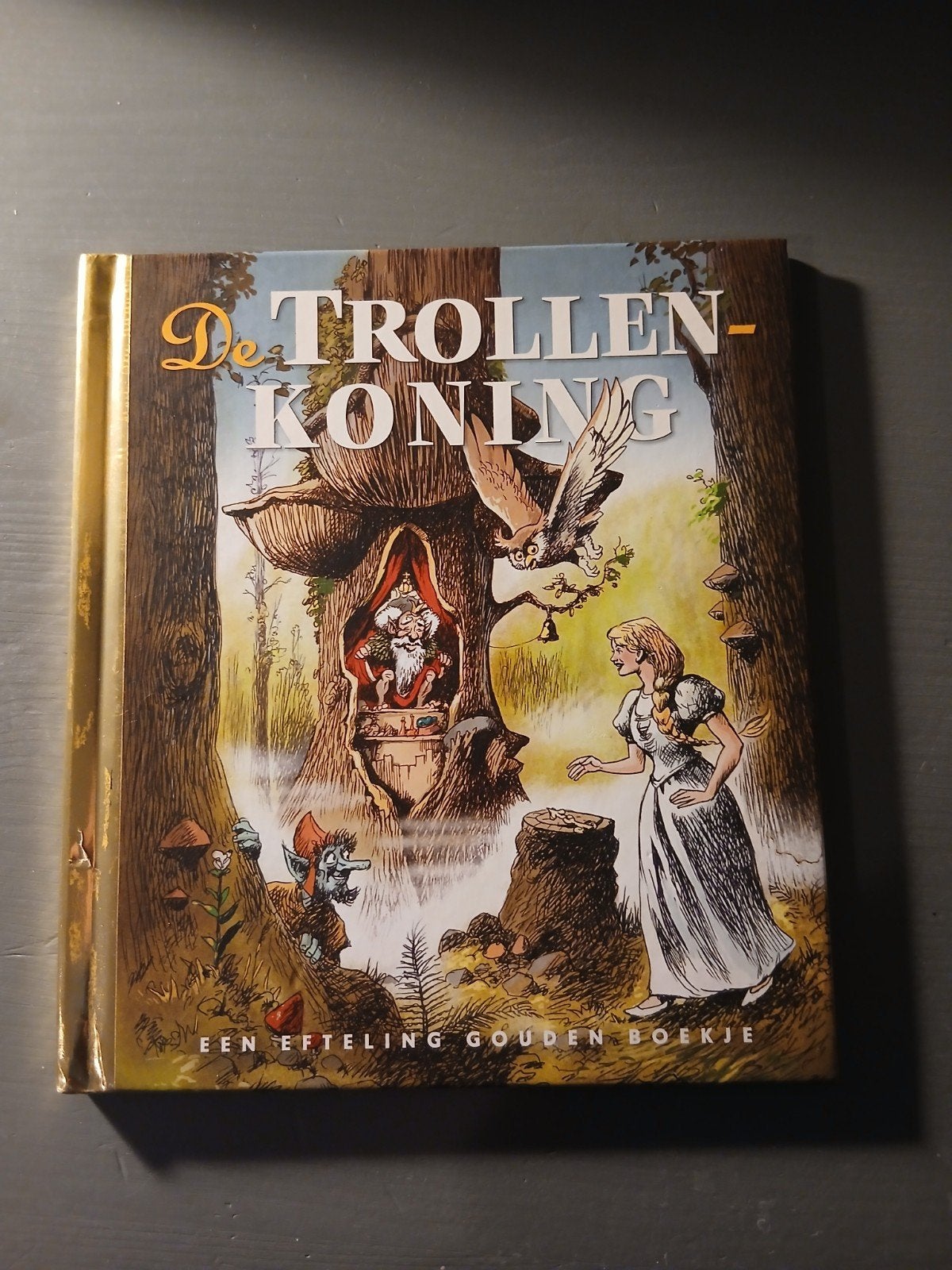 De trollenkoning - efteling gouden boekje, Ophalen of Verzenden