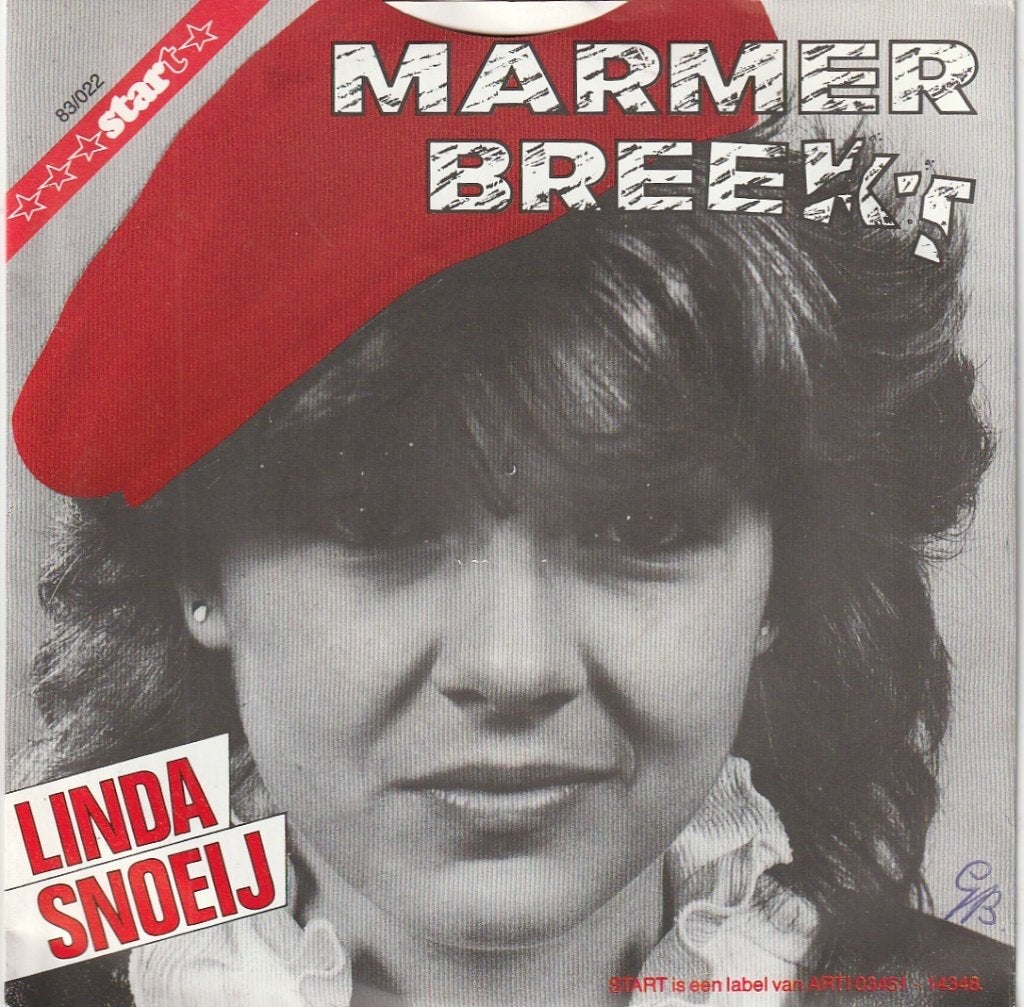 Linda Snoeij - Marmer breekt - He he zie je niet -  Nr 81, Ophalen, Zo goed als nieuw, 7 inch, Levenslied of Smartlap