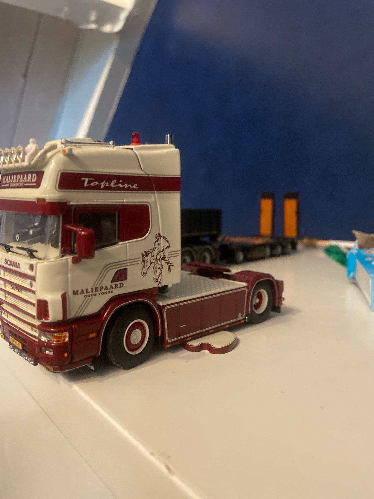 WSI 1:50 Malipaard Transport met geurhanger (nieuw in doos), Ophalen of Verzenden, Zo goed als nieuw, Bus of Vrachtwagen, Wsi