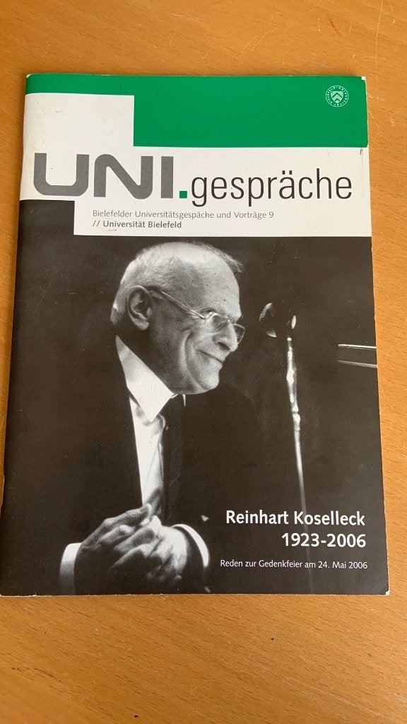 Reinhart Koselleck 1923-2006, Ophalen of Verzenden