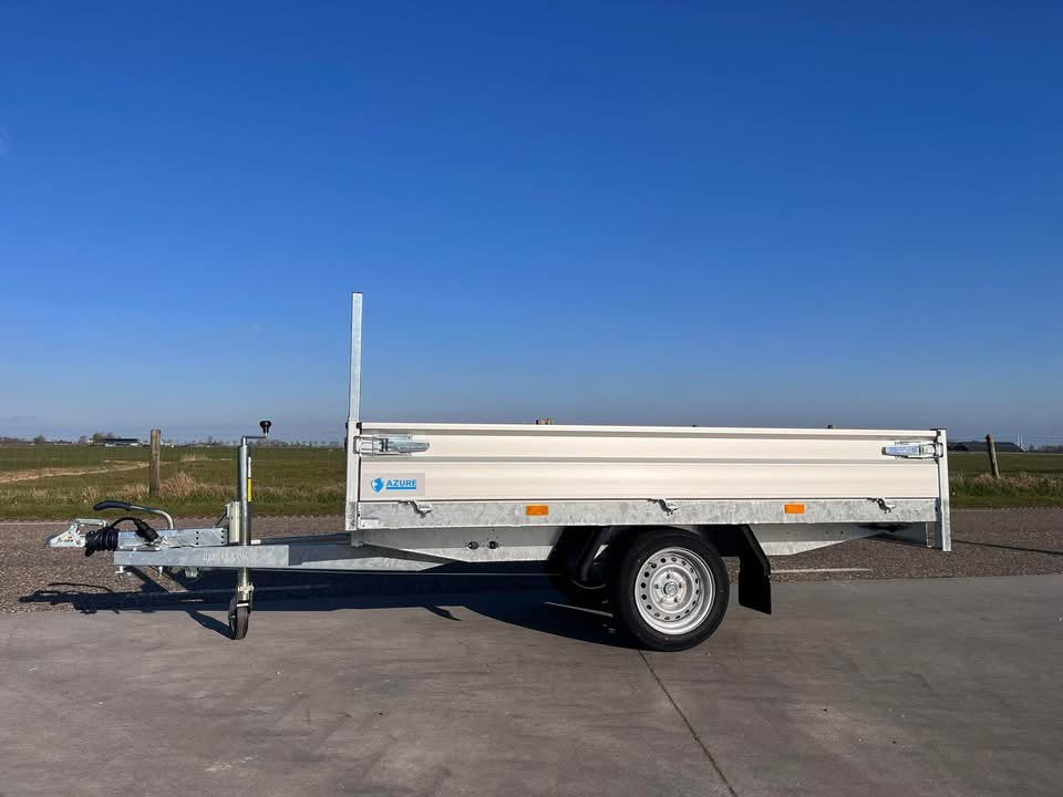 Hapert enkelas enkelasser plateau aanhanger H-1 1350kg, Auto diversen, Ophalen, Nieuw