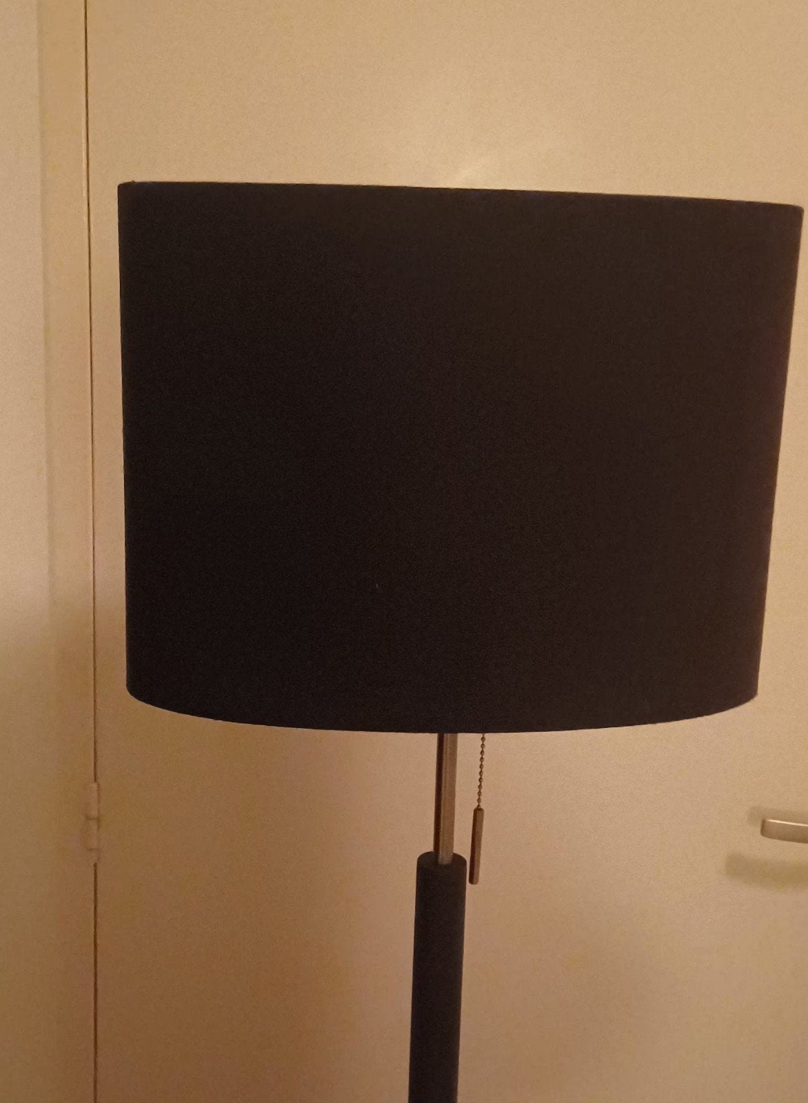 staande lamp, Ophalen, Zwart