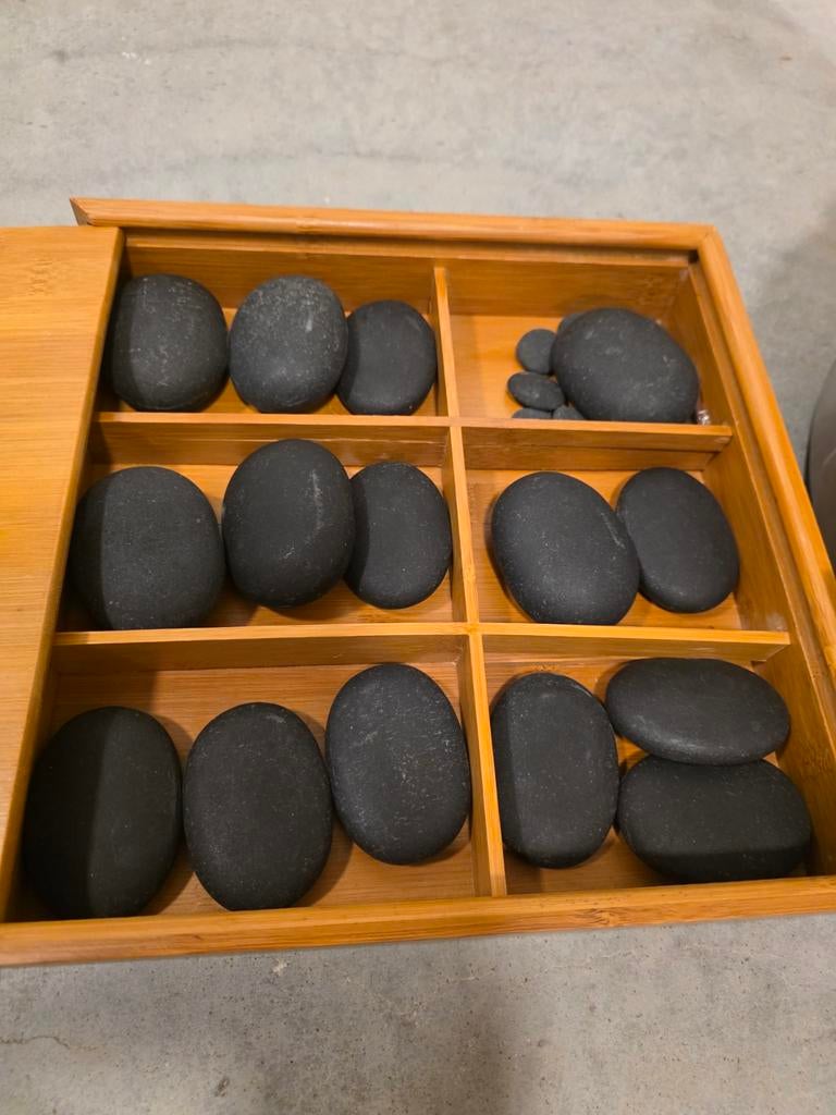 Hot stone massage pakket, Ophalen, Hotstone
