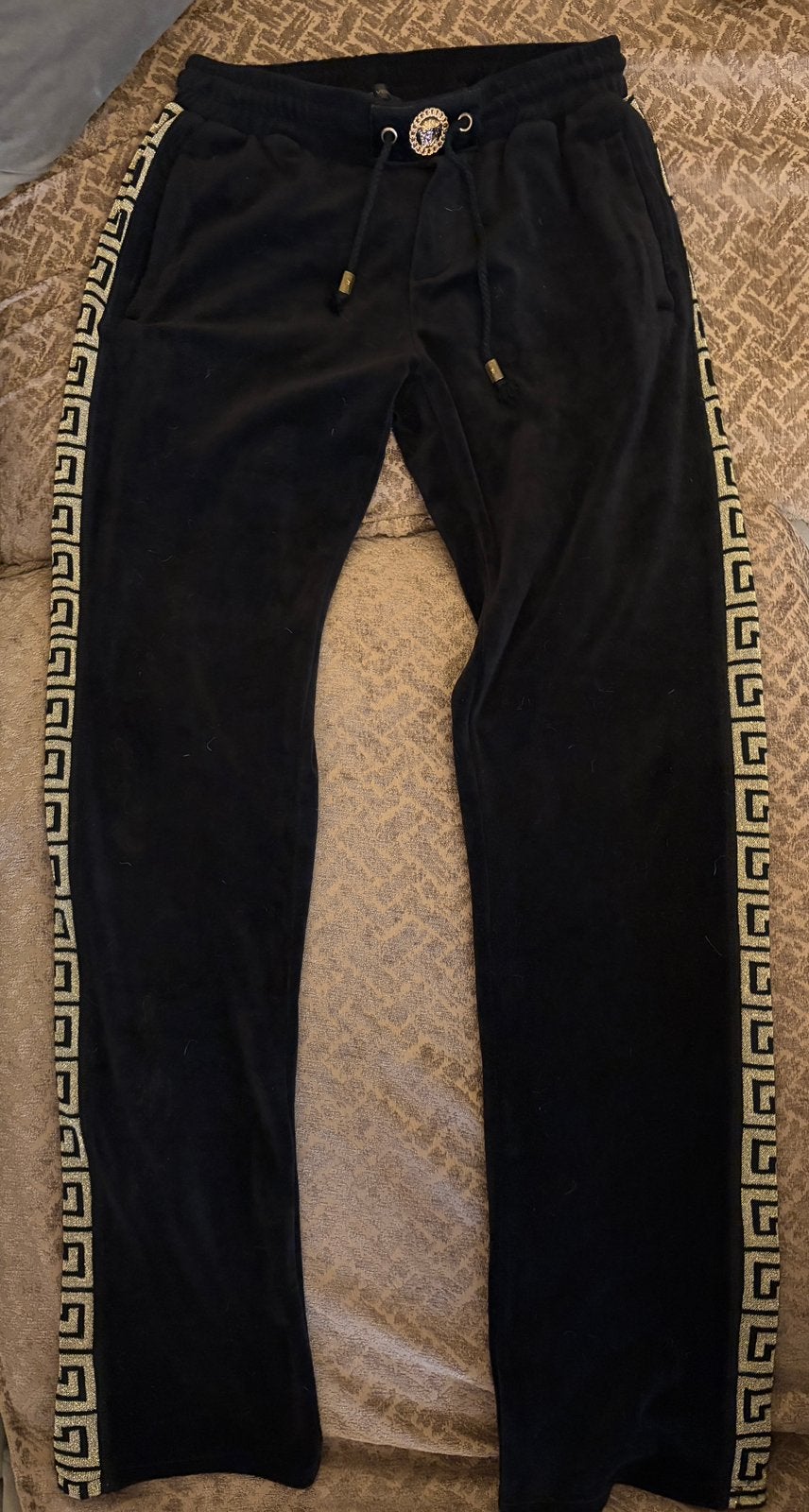 Versace, Zwart, Maat 46/48 (XL) of groter, Ophalen of Verzenden, Zo goed als nieuw