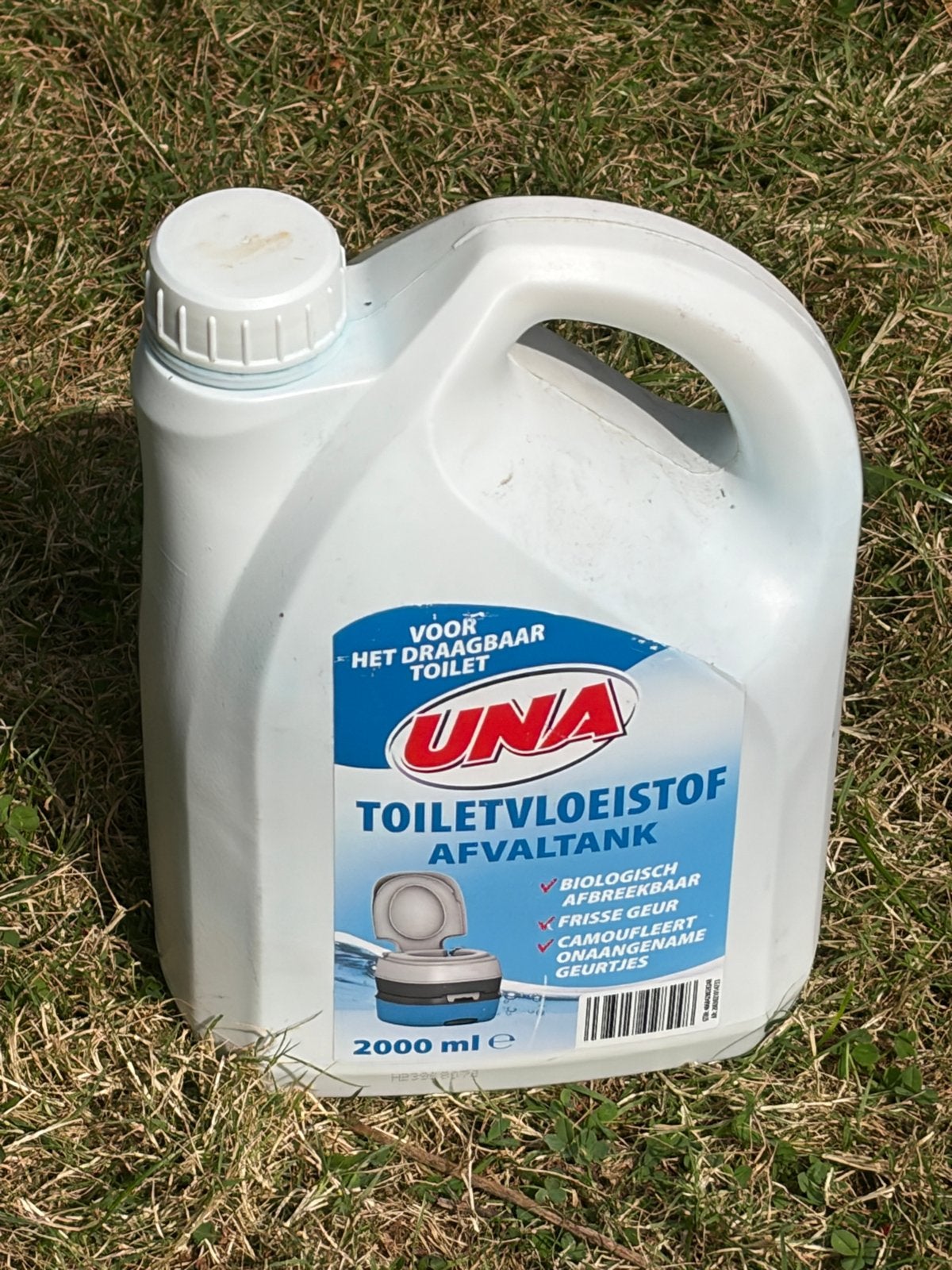 UNA Toiletvloeistof Afvaltank 2000 ml, Ophalen of Verzenden, Nieuw