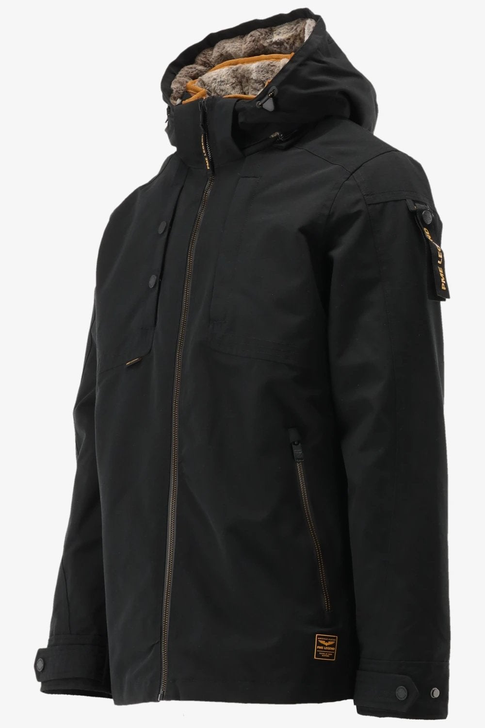 PME Legend Snowpack jas - Zwart - Maat XL, Ophalen of Verzenden, Zo goed als nieuw, Maat 56/58 (XL), Zwart