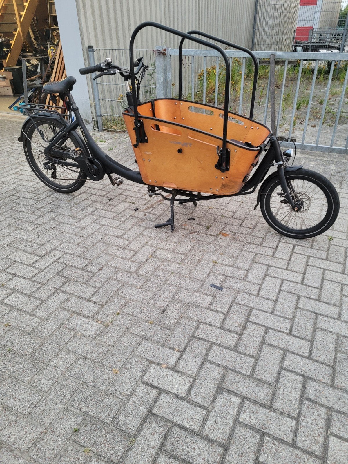 Vogue Superior 2 elektrischebakfiets Opknapper, Gebruikt, 51 tot 55 cm, 30 tot 50 km per accu, Ophalen