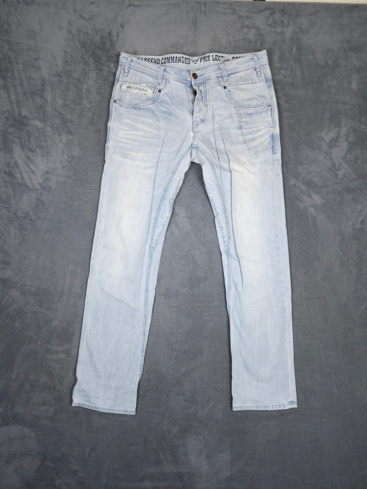 Pme Legend Broek Commander W36 L34 Lichtblauw Pall Mall., W36 - W38 (confectie 52/54), ., ., Pme Legend
