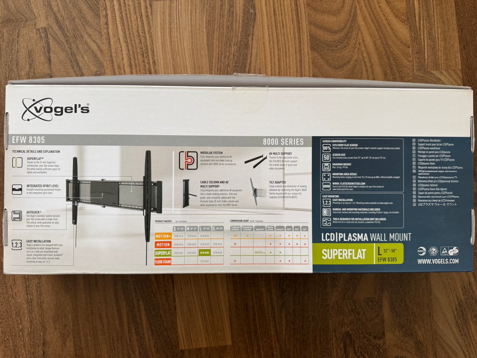 Flatscreen TV ophangbeugel, Ophalen, Zo goed als nieuw