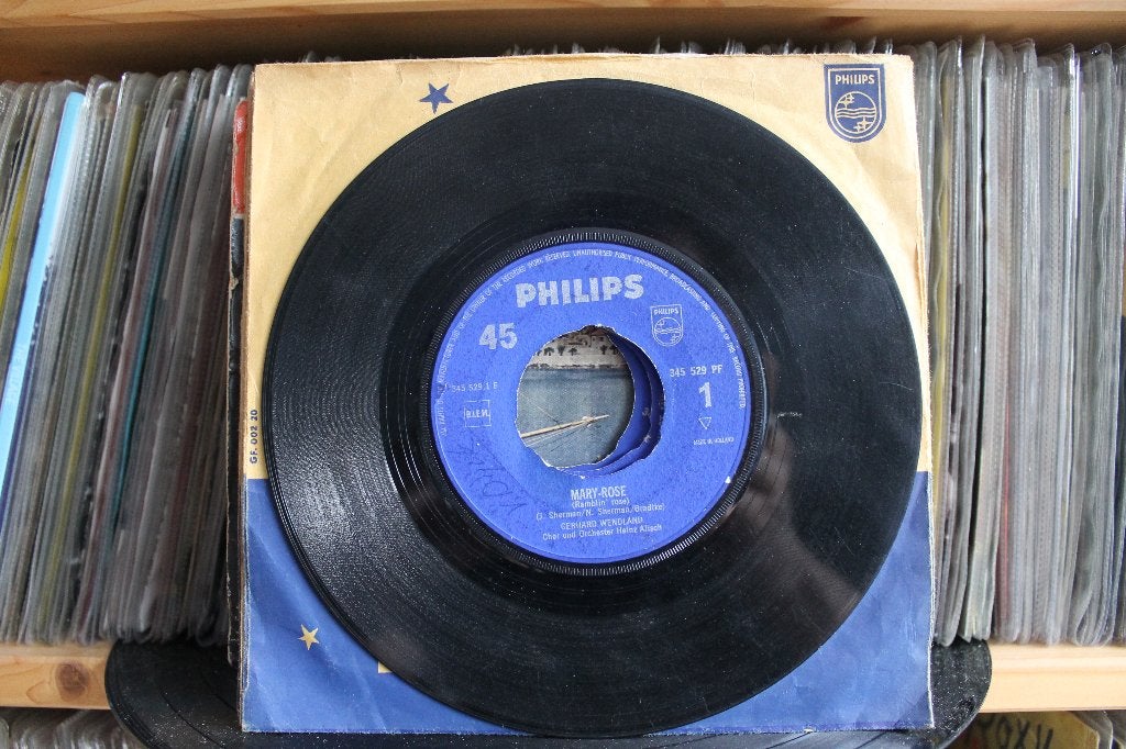 7" Single Gerhard Wendland - Mary-Rose (Ramblin' Rose) / War, Gebruikt, 7 inch, Ophalen of Verzenden, Pop