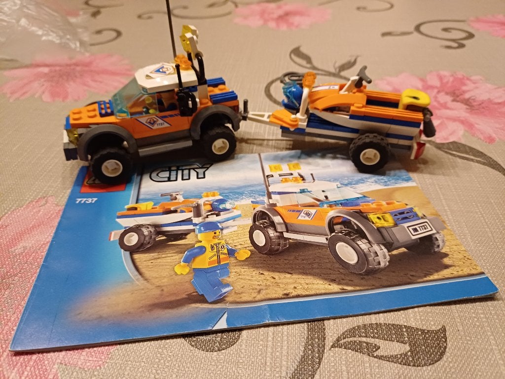 Lego City 7737 kustwacht, Compleet, Lego, Ophalen of Verzenden, Complete set
