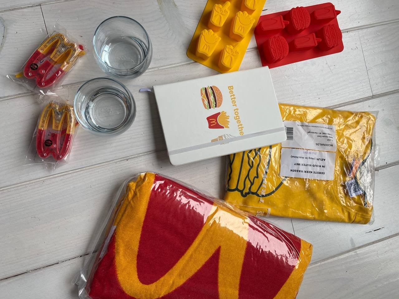 McDonald's pakket:, Ophalen of Verzenden, Nieuw, Gebruiksvoorwerp