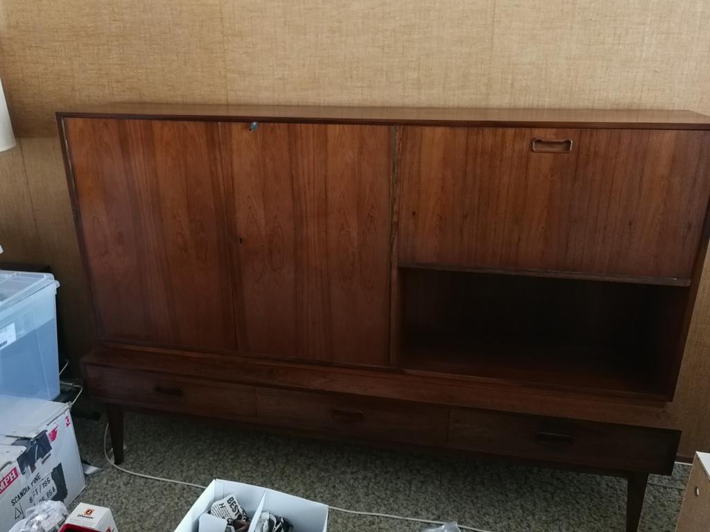 Vintage Topform wandkast, Huis en Inrichting, Kasten | Dressoirs, Gebruikt, 50 tot 100 cm, 25 tot 50 cm, Ophalen