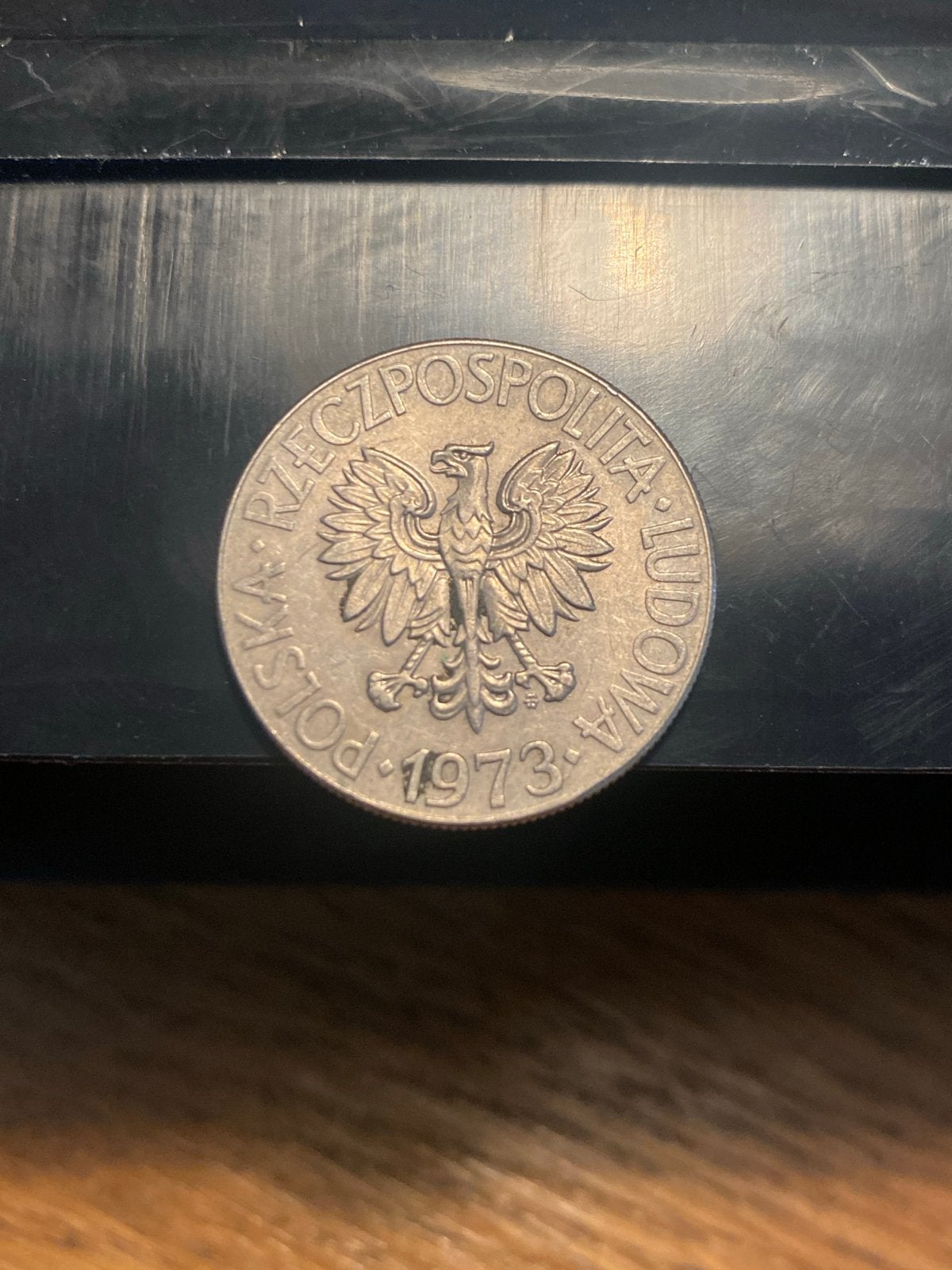 Zeldzame Poolse 10 Zloty munt uit 1973, Ophalen of Verzenden, Gebruikt