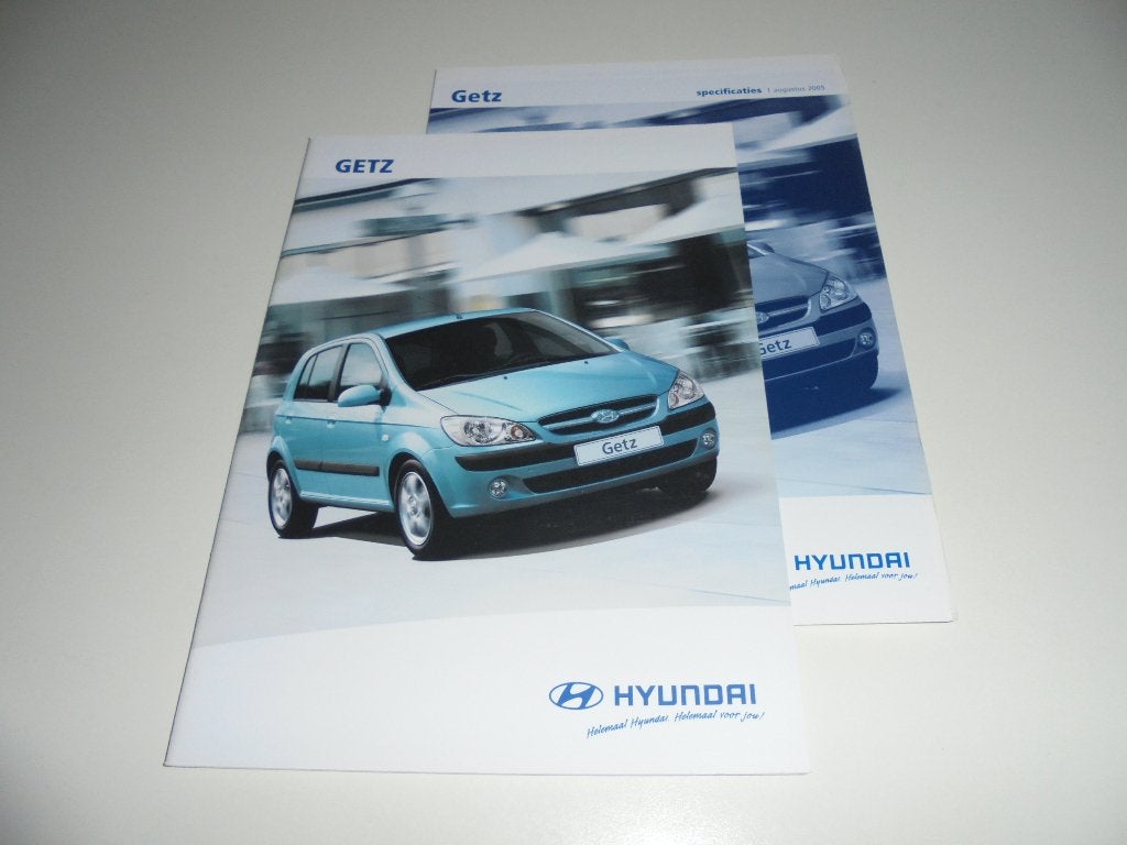 brochure Hyundai Getz  2006, Ophalen of Verzenden, Nieuw, Overige merken