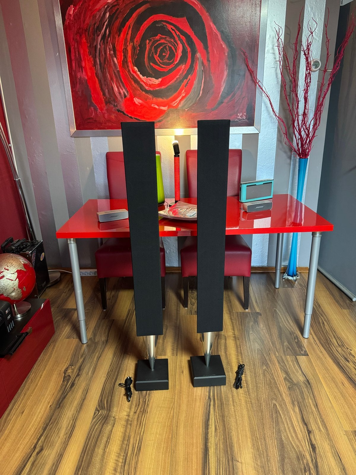 Bang & Olufsen BeoLab 8000 Vloerstaande Luidsprekers, Audio, Tv en Foto, Vloerstaande luidspreker, Gebruikt, Inclusief kabels