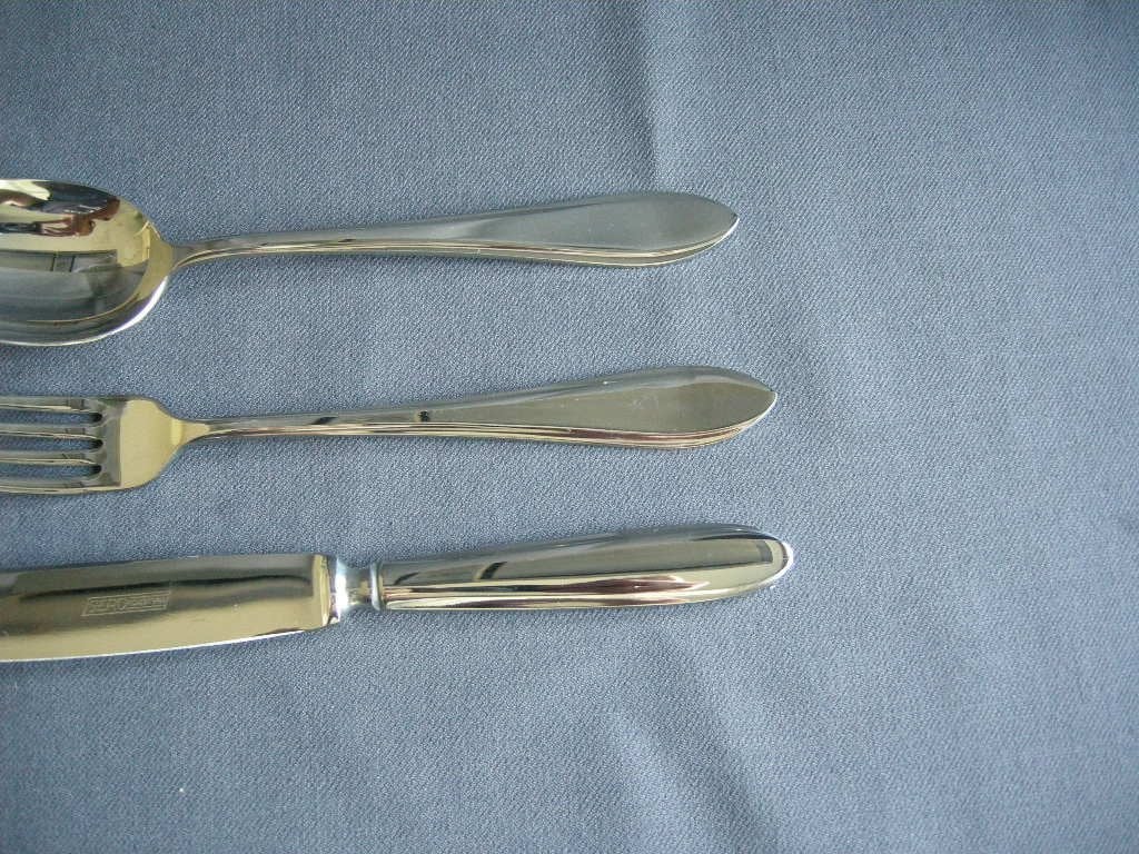 Gero Zilmeta model 718 puntfilet, diverse losse onderdelen, Antiek en Kunst, Antiek | Bestek, Ophalen of Verzenden