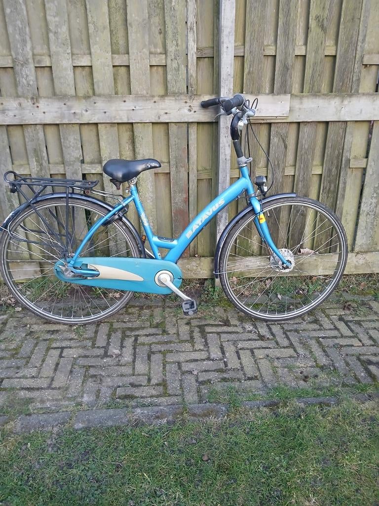 Batavus damesfiets 28 inch, Fietsen en Brommers, Fietsen | Dames | Damesfietsen, Ophalen, Gebruikt, 47 tot 50 cm, Versnellingen