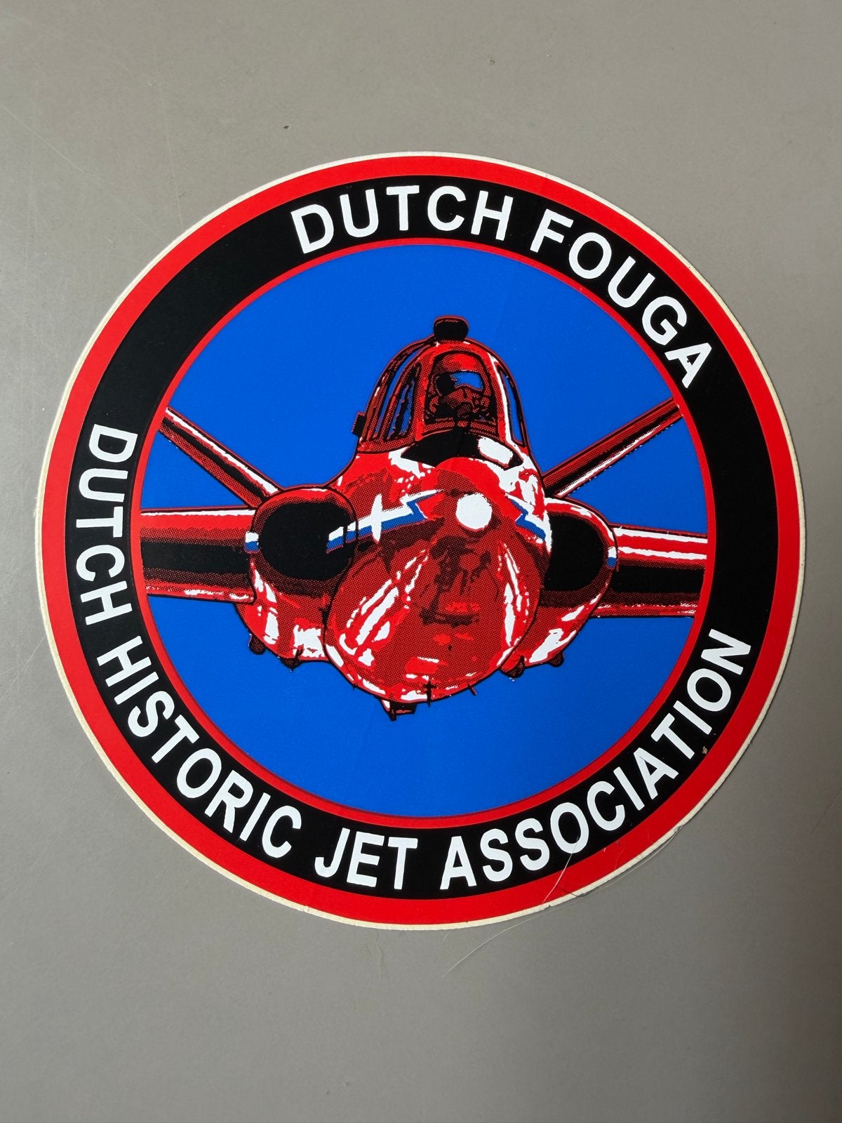 Dutch Fouga Historic Jet Association Stickers, Ophalen of Verzenden, Nieuw, Meerdere stickers