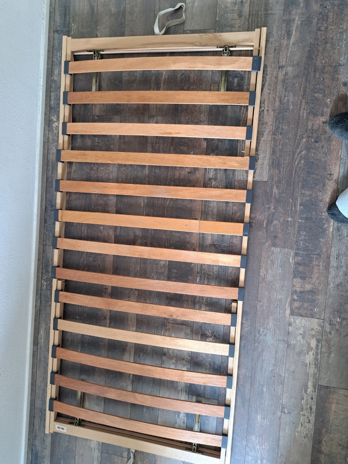 Verstelbare lattenbodem 90x190 cm, Huis en Inrichting, Gebruikt, 90 cm, Eenpersoons, Bedbodem